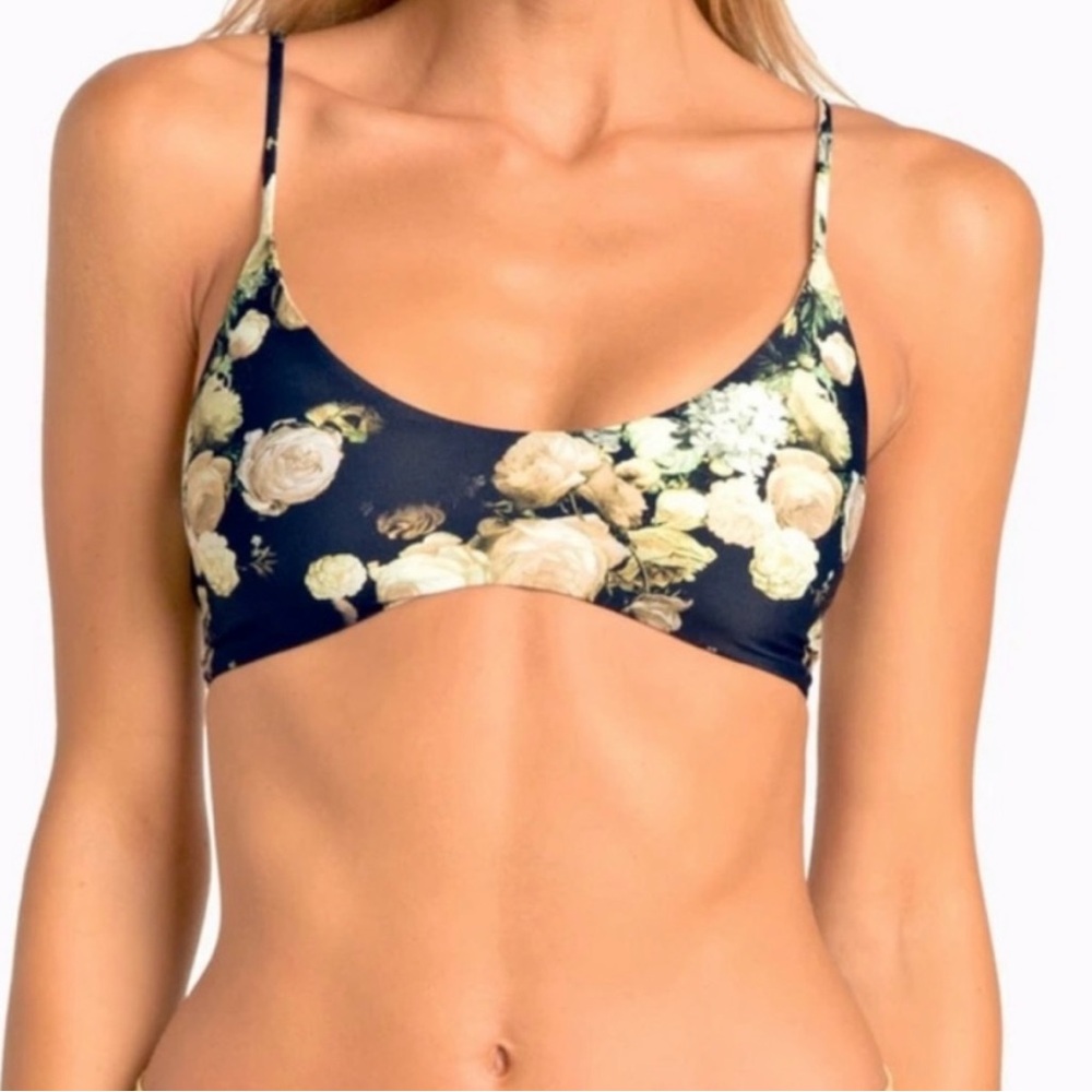 Boys + Arrows Jackson Bikini Top in Casanova
